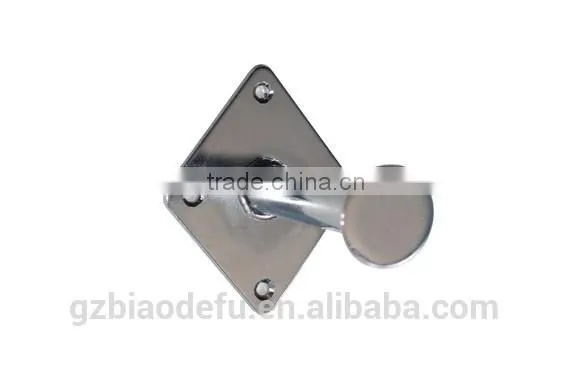 Chrome Wall-mounted Metal Wall Hook photo-2