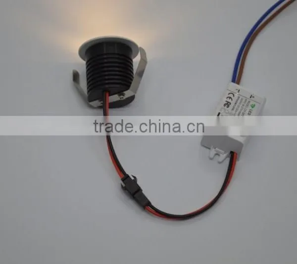 Oval Lighting Hole Pure Aluminum Body 3w Led Downlight TEC002S3WR3 photo-5