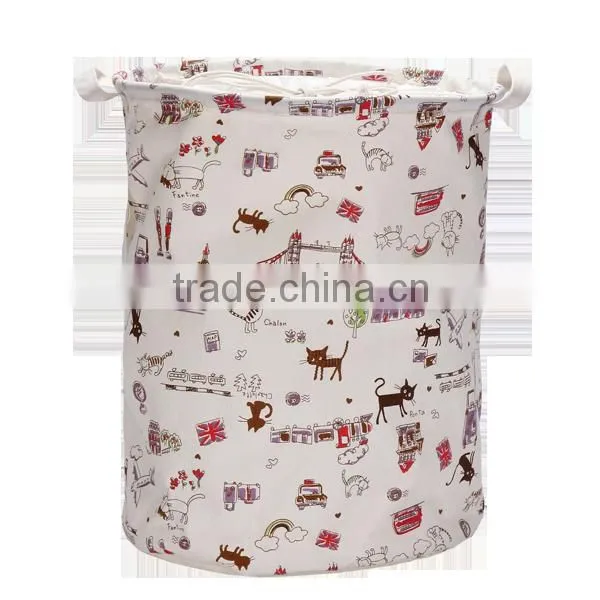 Folding Cheap Laundry Basket Hamper for Dirty Cloth, Bathroom Dirty Cloth Basket photo-5