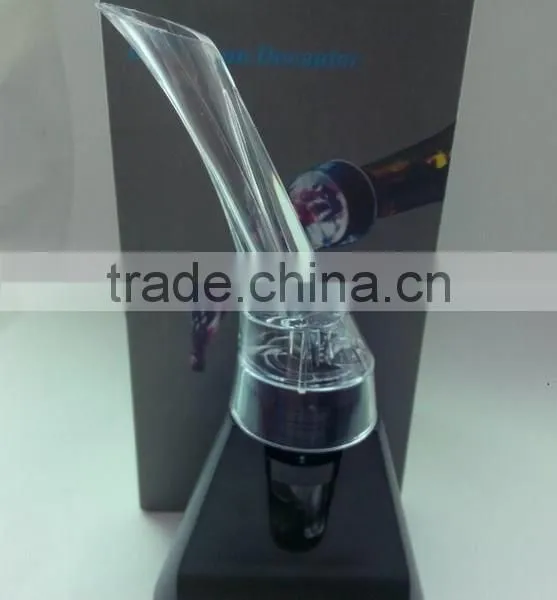 Acrylic Disposable Wine Magic Decanter Wine Aerator Pourer With Stand photo-6
