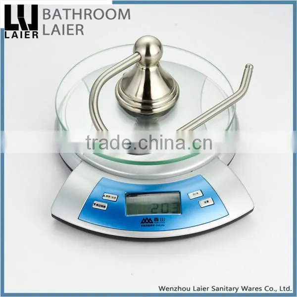 Grooming Wholesale Prices Zinc Alloy Brush Nicked Bathroom Sanitary Items Wall Mounted Toilet Paper Holder photo-5