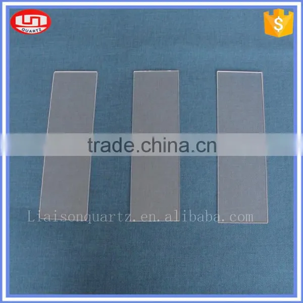 Square Transparent Quartz Glass Plate