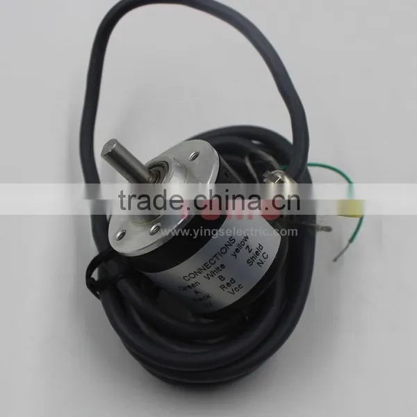 YUMO ISC3806 600PPR 5V CNC System Solid Shaft Encoder Optical Price Incremental Rotary Encoder photo-6