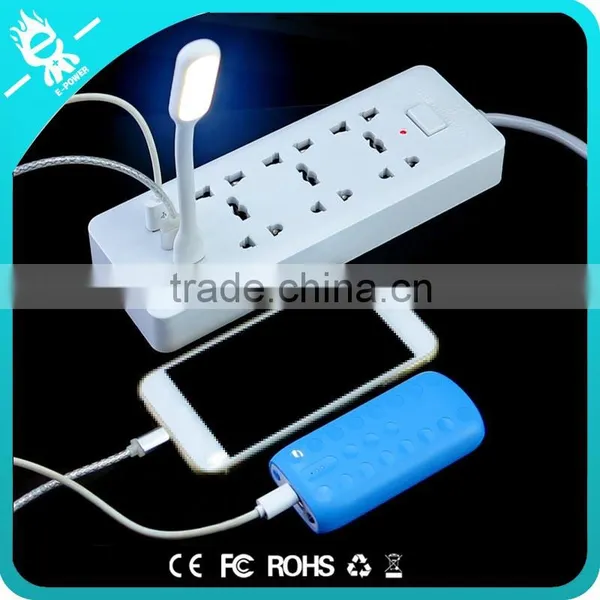 Wearproof Heat Resistant Universal Schuko Outlet Multiple Socket With 3 Usb photo-5