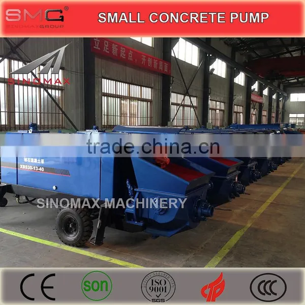 HOT Sale! 25m3/h Diesel Engine Small Concrete Pump for Sale in China With Top Quality photo-2
