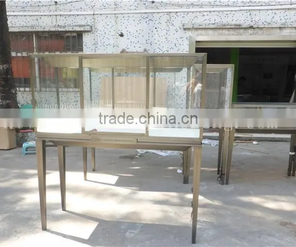 Retail Metal Cartier Jewelry Display Showcase With Led Strip Lighting for Store Interior Decoration photo-4
