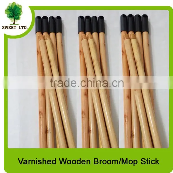 Wholesale 120x2.2cm Varnished Wooden Broom Stick With Big Cap photo-3
