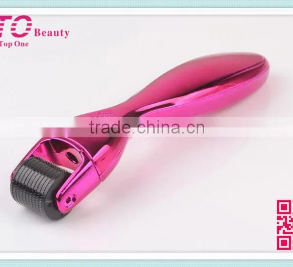 GTO Hot Sale Hair Loss Treatment Derma Roller 600 With Colorful Roller Handle photo-4