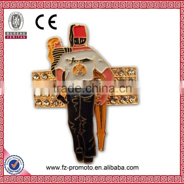 China Wholesale Best Selling Products High Quality Custom Horse Race Badge Emblem Lapel Pin/ Badge Maker in China photo-4