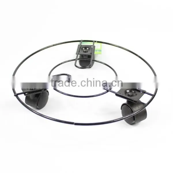 Metal Flower Pot Mover With Wheel