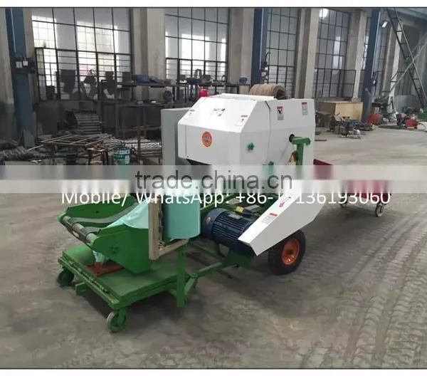 Full Automatic Alfalfa Silage Baler and Wrapper Machine /small Bale Hay Baler photo-6