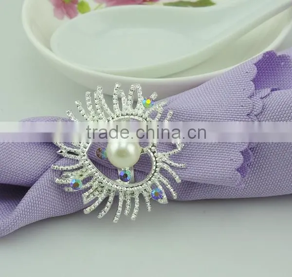 NR026 Bulk Wholesale Jeweled Napkin Ring photo-3