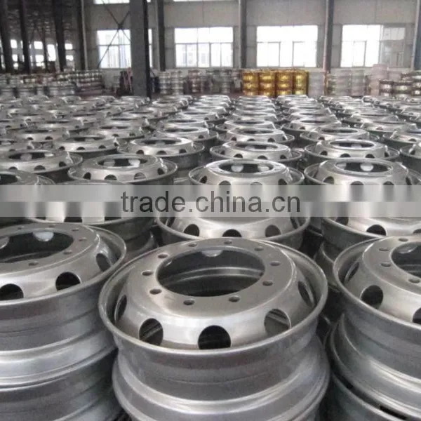 Steel Wheels Truck Wheel Rim Trailer Wheel 16 20 22.5 Inch photo-2