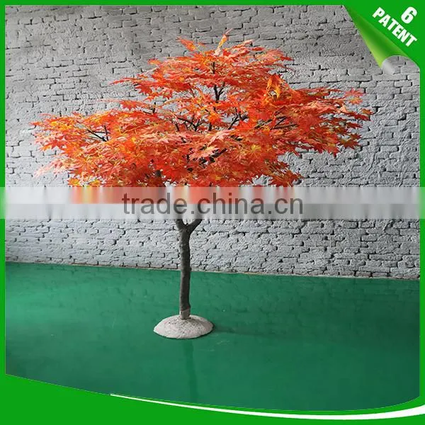 High Quality Fake Ornament Red Maple Tree photo-2