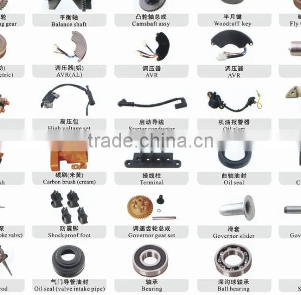 Generator Spare Parts 173F 177F Gx240 Gx270 H5000 Gasoline Engine photo-3
