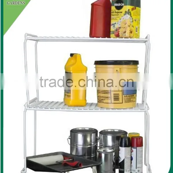 Kitchen Metal Stacking Shelf--Stacking Folding Shelf - Medium photo-2