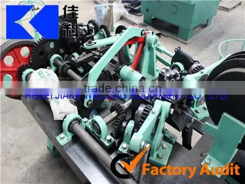 CS-C Type Straight and Reverse Barbed Wire Making Machines JIAKE Factory photo-5