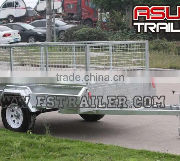 Fully Welded Cage Trailer 2017 (8x5'/Tilting/ADR) photo-3