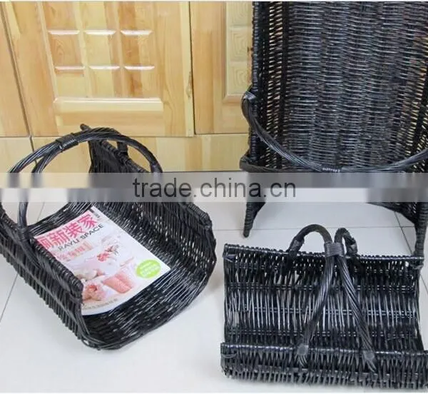 Hotsale Wicker Baskets for Storing Books Wicker File Basket photo-2