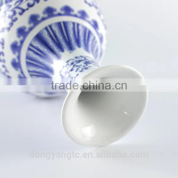 China Suppliers Custom Wholesale Blue White Porcelain Vase, Ceramic Flower Vase photo-3