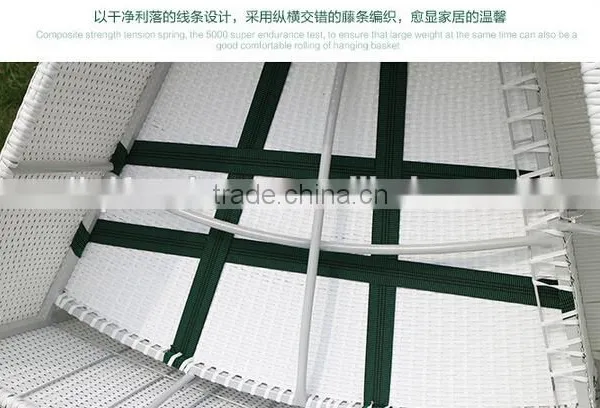 White PE Rattan Half Round Outdoor Sofa Set for Wedding Party Events LQ-A612 photo-4