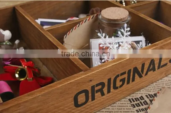 Style Restoring Ancient Ways Wooden Sewing Box photo-6