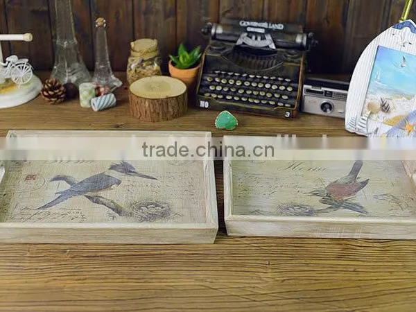 Rural Printing Wooden Serving Trays photo-2