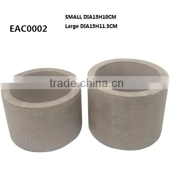 Simple Style Indoor and Outdoor Concrete Planter Concrete Flower Pot photo-2