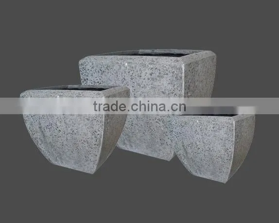 Sandstone Square Garden Planter &flower Pots photo-2