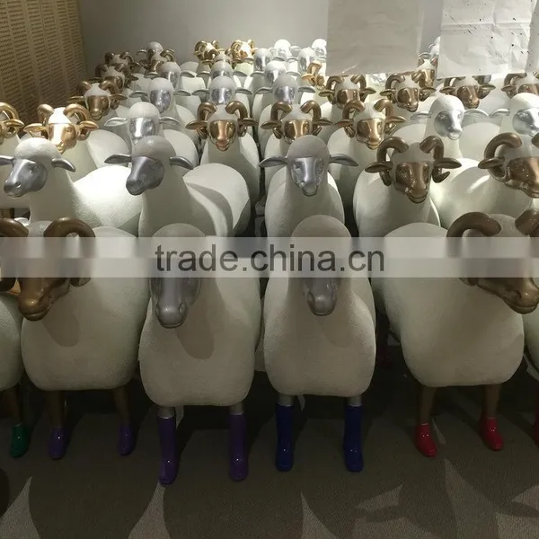 FRP Goat Statue Sculpture photo-2