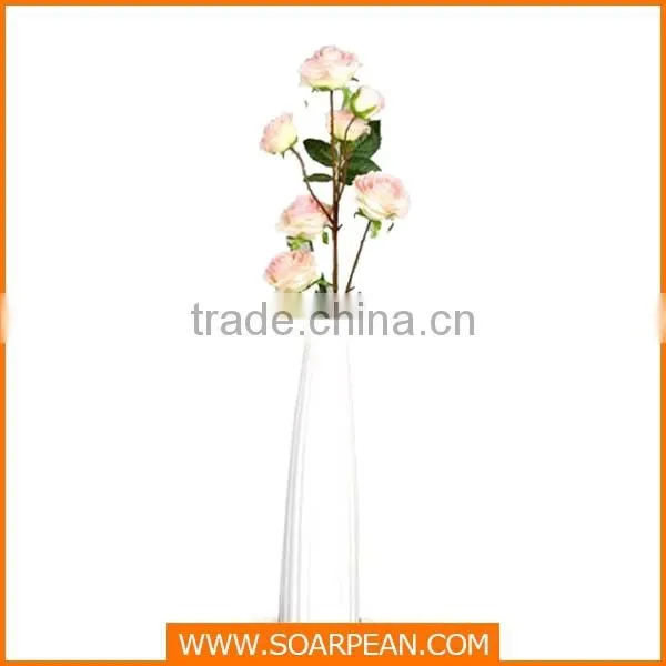 Fashion Customized Fiberglass Colorful Flower Vase photo-5