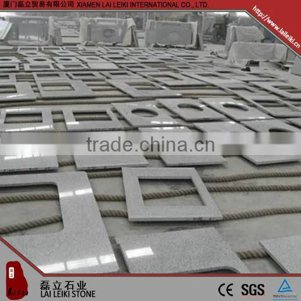 Round Shape G603 Grey Polished Granite Kitchen Table Top photo-4
