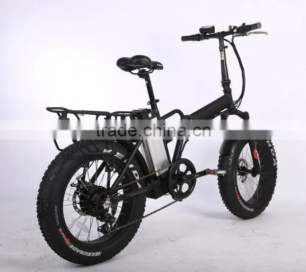 20'' X4.0 Folding Electric Bike With 8FUN 500 Motor and SAMSUNG 48V10Ah Batery