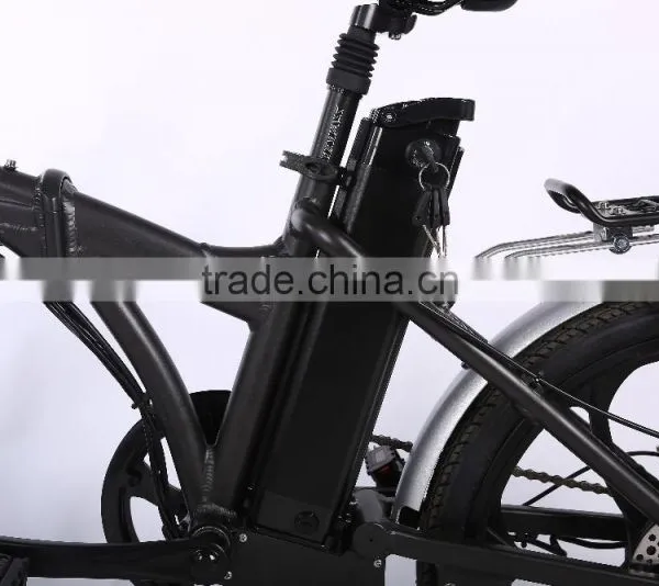 20 INCH Cheap Mini Foldable Electric Bicycle F&R V Brake Folding Ebike photo-3