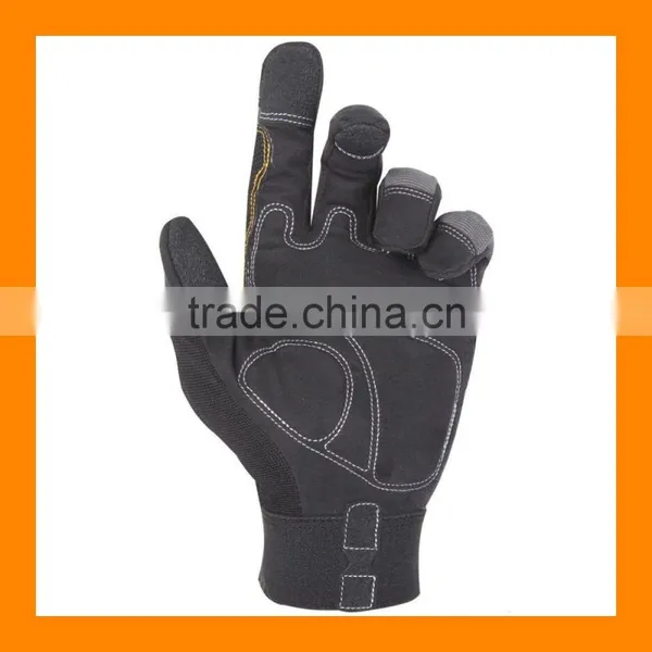 Best Price Custom Leathercraft Workright Handyman Flex Grip Work Gloves Industrial Safety Hand Mechanic Glove photo-3