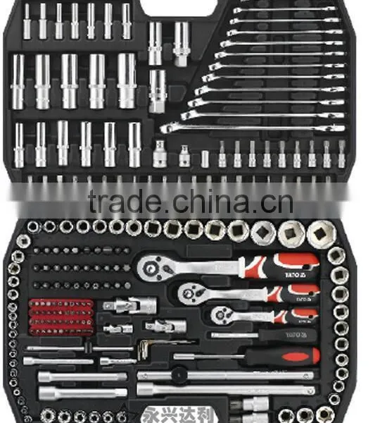 215pcs Germany Design Hand Tool Kit Socket Wrench Set