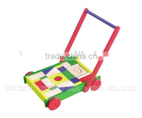 Block baby walker,unique baby walker,car baby walker