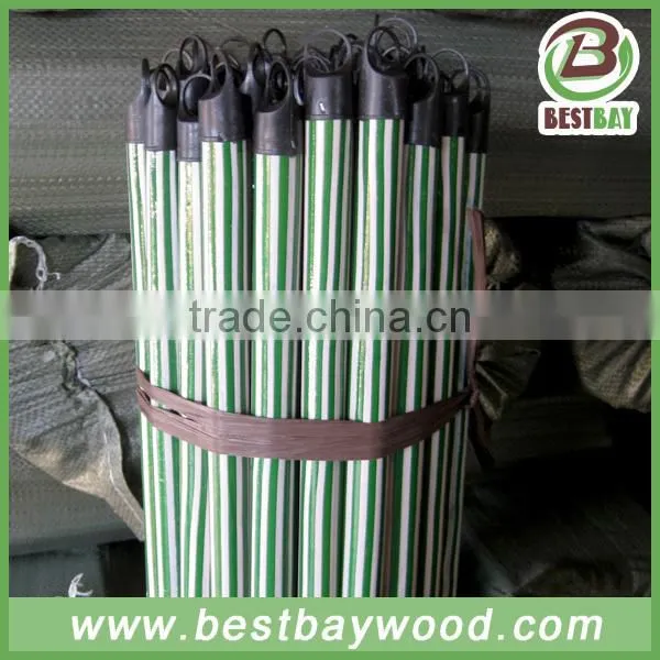 120*2.2cm PVC Coated Wooden Broom Handle photo-5