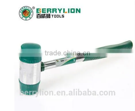 Berrylion High Quality Rubber Hammer 25-40Z Rubber Hammer With Steel Handle photo-4