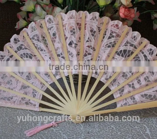 Wholesale Lace Hand Fan for Promotion photo-2