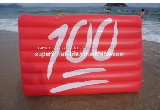 Giant 100 Points Emoji Pool Float photo-3