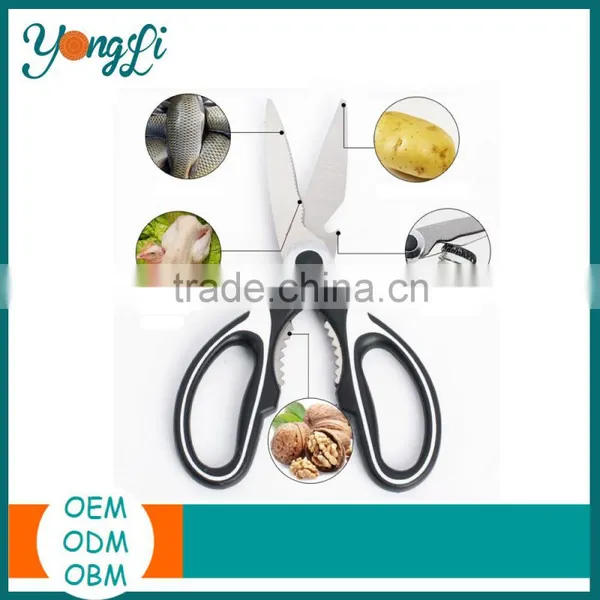 Kitchen Gadgets Tools Seafood Scissors Stainless Steel Kitchen Shears photo-2