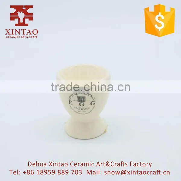 Hot Sell to USA Market Black Porcelain Egg Cup Ceramic Coffee Cups Eggs Cup photo-2