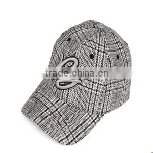 OEM Service Baseball Caps ,fashion Checked Baseball Cap photo-3