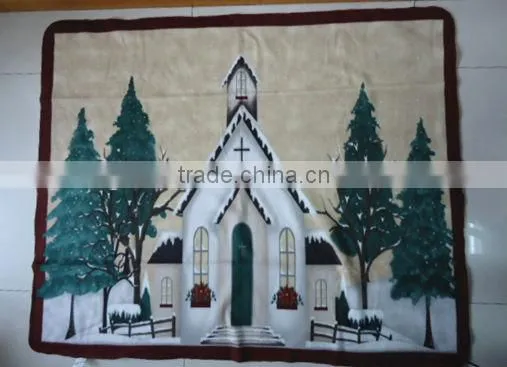 Nice Design Printing Polar Fleece Blanket