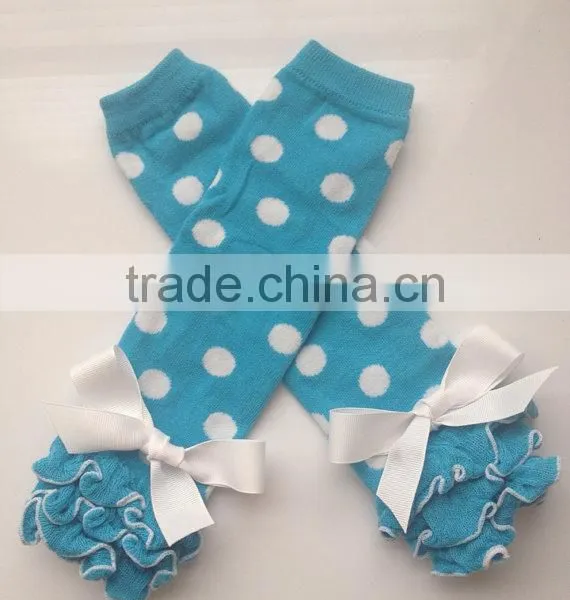 Fashion Baby Ruffle Legs Legging Warmers Bowknot Baby Kids Wear Leg Warmer photo-5