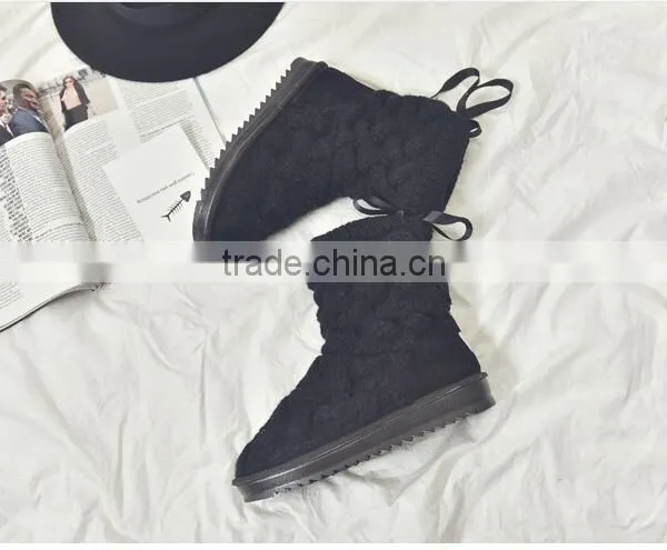 Zm35770a Casual Women Fashion Shoes Wholesale Warm Winter Boots photo-5