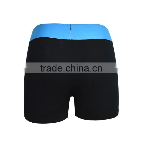 New Fashion Cotton Boxers Shorts Underpants Black Men's Lycra Underwear photo-3