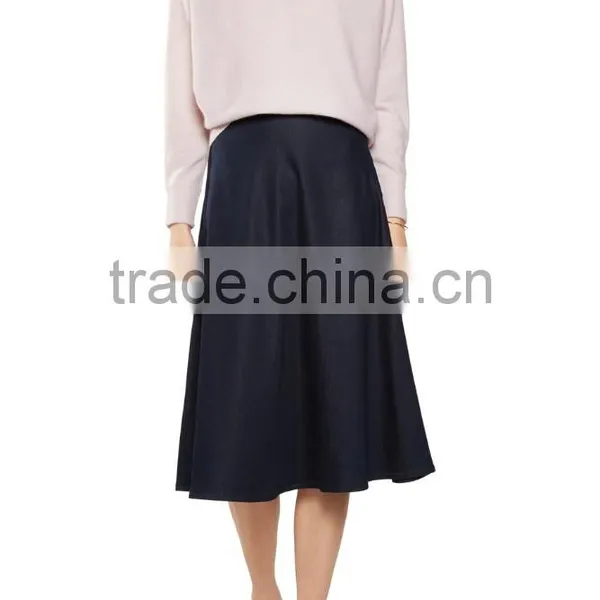 High Quality 100% Cashmere Ladies Slips On V-Neck Sweater With Ribbed Trims photo-2