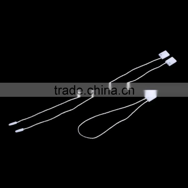 Polyester Hang Tag Snap Lock Pin White 19.5cm(7 5/8") x 0.8cm( 3/8"), 1 Piece photo-3
